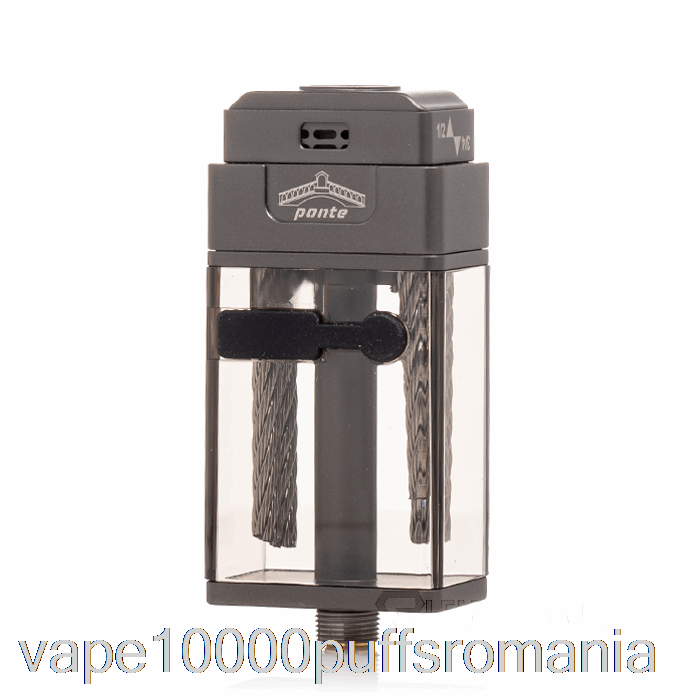 Vape Romania Orca Vape X Mrjustright1 Ponte Xl Rdta Stubby Tank Gunmetal